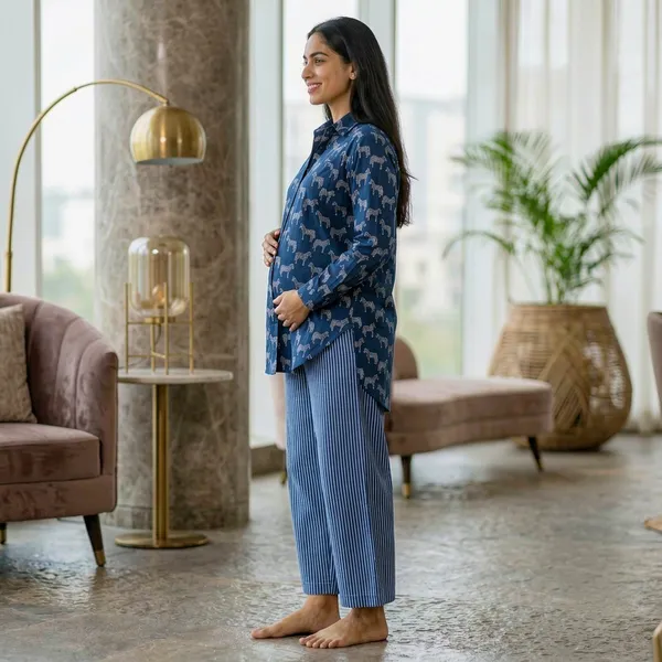 Indigo_Zebra_Maternity_Tunic