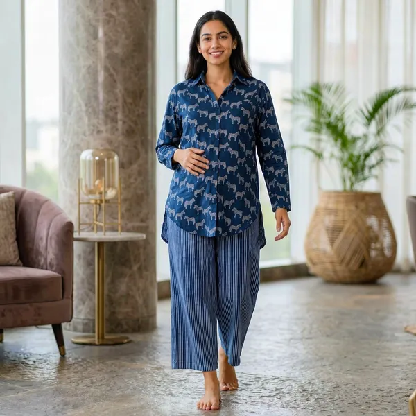 Indigo_Zebra_Maternity_Tunic