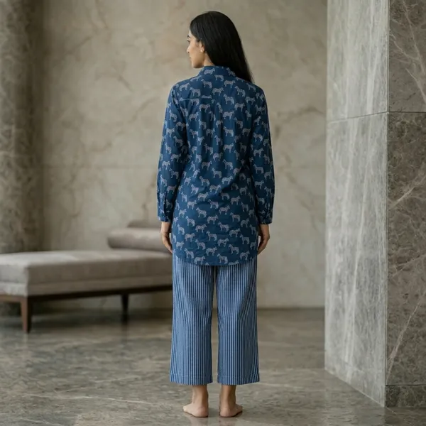 Indigo_Zebra_Maternity_Tunic
