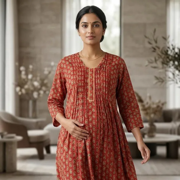 Crimson_Paisley_Pleated_Maternity_Top