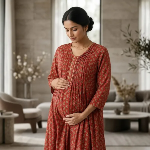 Crimson_Paisley_Pleated_Maternity_Top