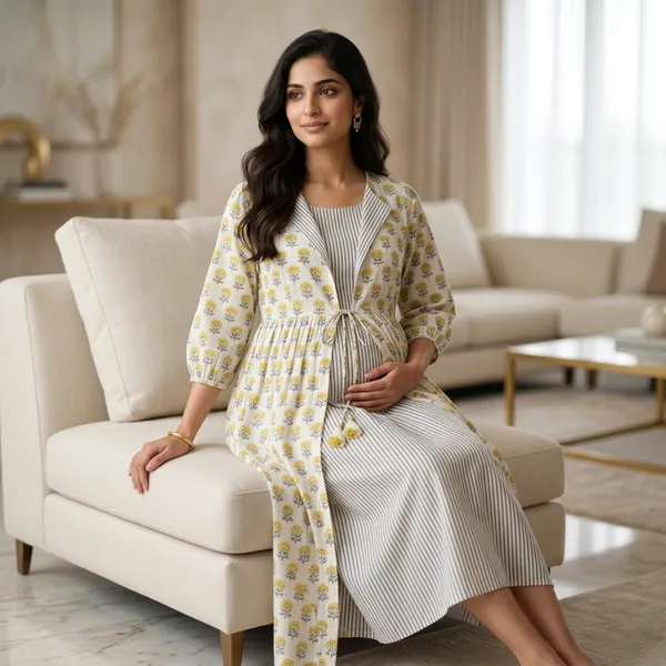 Golden_Petal_Maternity_Layering_Jacket_Top
