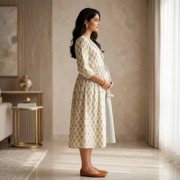 Golden_Petal_Maternity_Layering_Jacket_Top