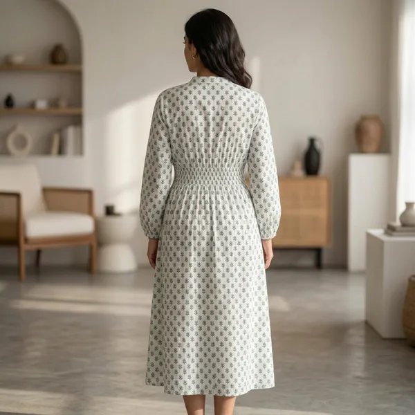 Petite_Flora_Smocked-Waist_Maternity_Dress