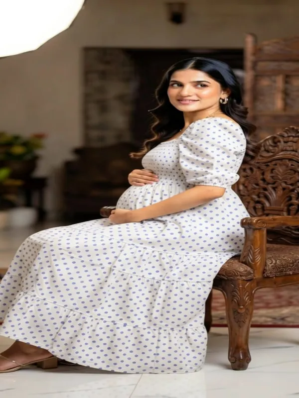 Classic_Polka_Dot_Smocked_Maternity_Maxi