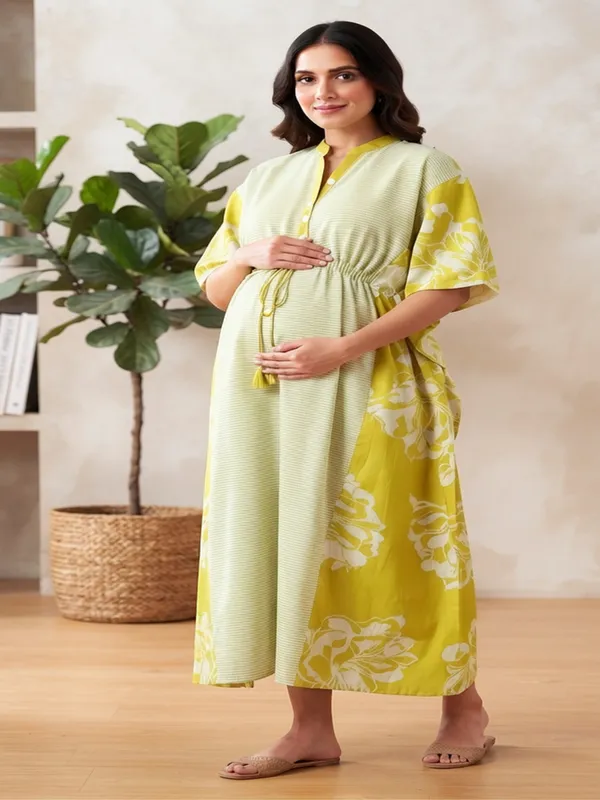 Citrus_Bloom_Maternity_Dress