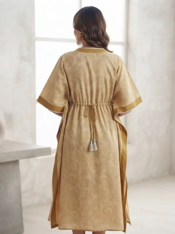 Golden_Bloom_Maternity_Kaftan_Dress