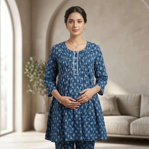 Indigo_Breeze_Pleated_Maternity_Top