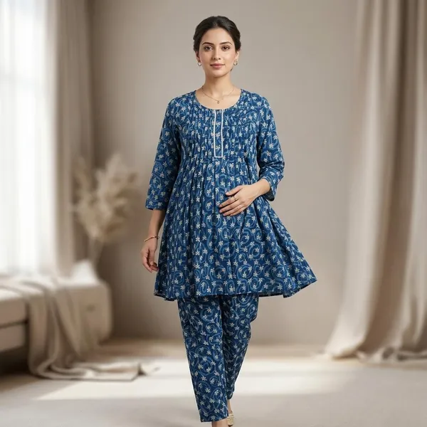 Indigo_Breeze_Pleated_Maternity_Top