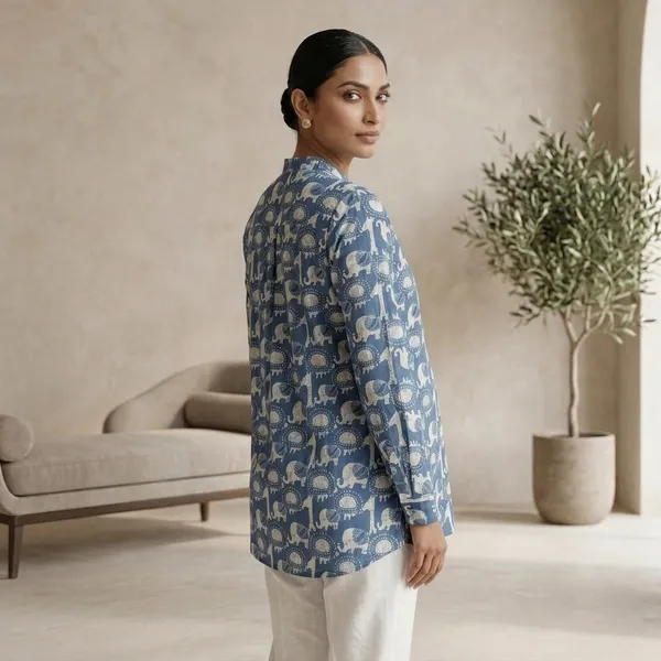The_Serene_Safari_Printed_Maternity_Tunic