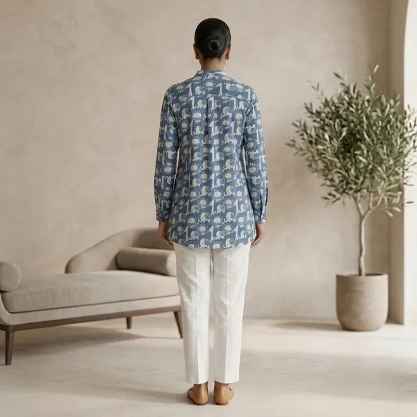The_Serene_Safari_Printed_Maternity_Tunic