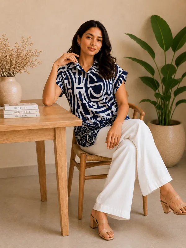 ANNA_MONNA_Printed_Cotton_Top_Shirt_Style