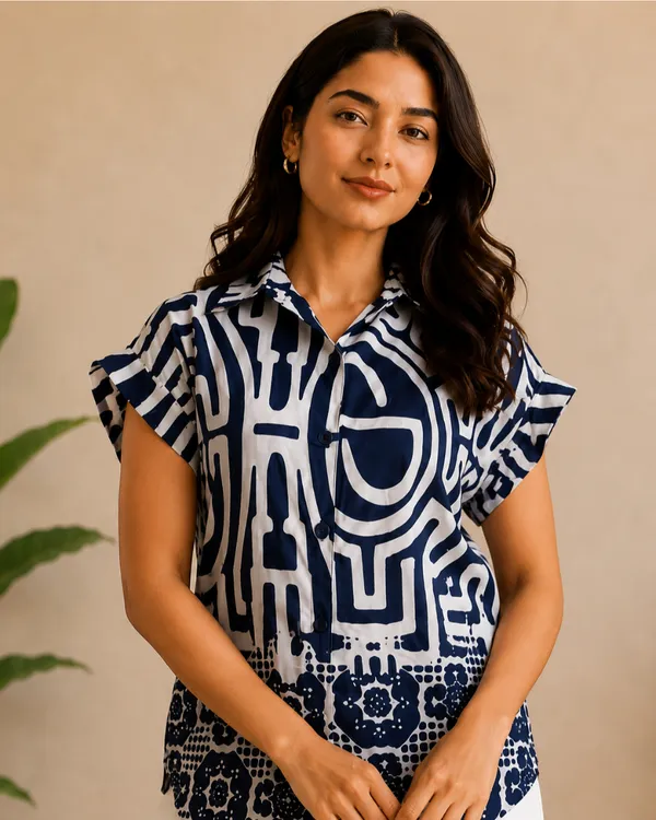 ANNA_MONNA_Printed_Cotton_Top_Shirt_Style