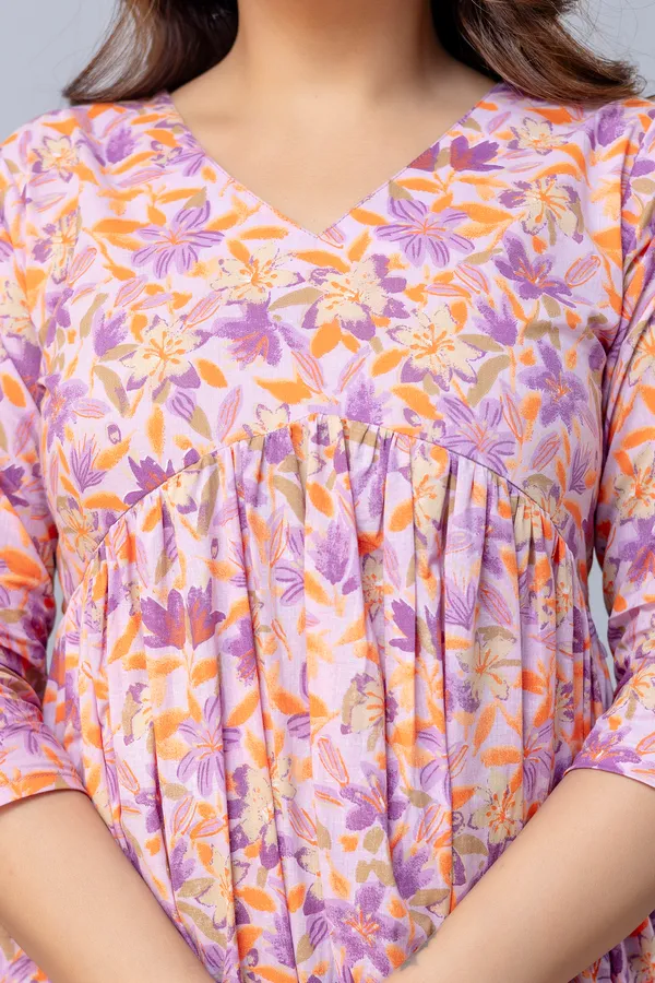 Purple_Pure_Jaipuri_Cotton_Printed__Maternity_Dress_For_Women