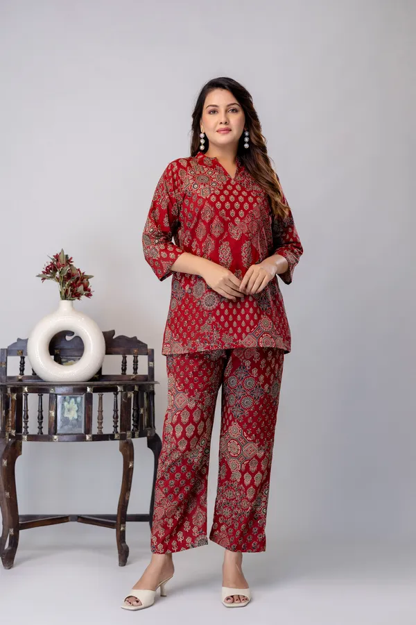 ANNA_MONNA_Women_Ethnic_Motifs_Printed_Regular_Pure_Cotton_Kurti_with_Trousers