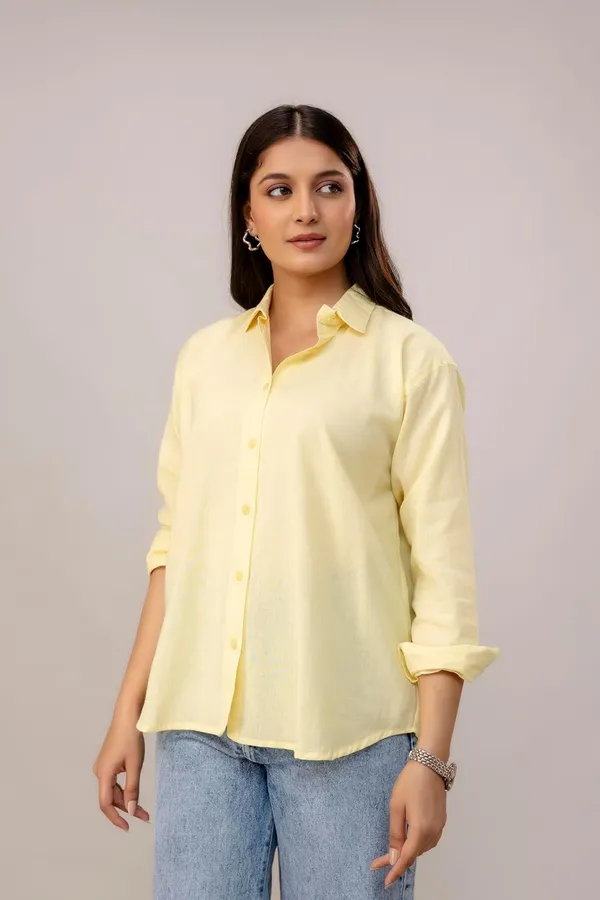 Pastel_Yellow_Linen_Blend_Solid_Full_Sleeve_Regular_Fit_Shirt_For_Women