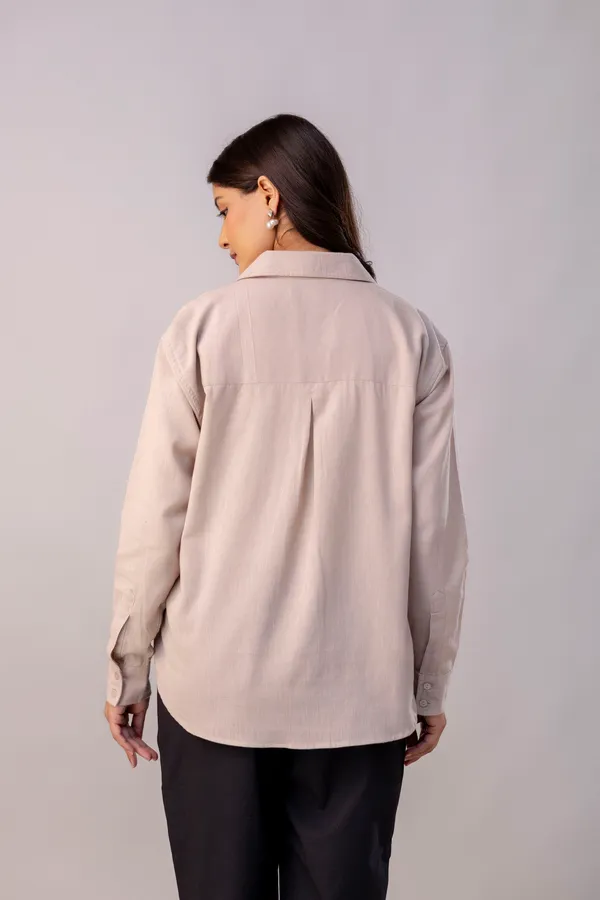 Beige_Linen_Blend_Solid_Full_Sleeve_Regular_Fit_Shirt_For_Women