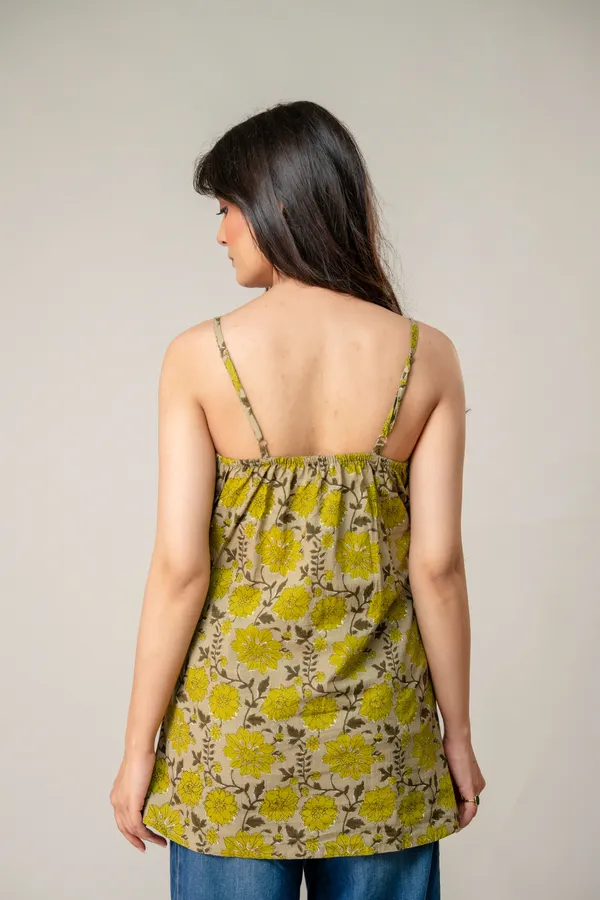 ANNA_MONNA_Floral_Printed_Cotton_Top