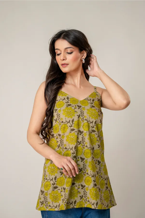 ANNA_MONNA_Floral_Printed_Cotton_Top
