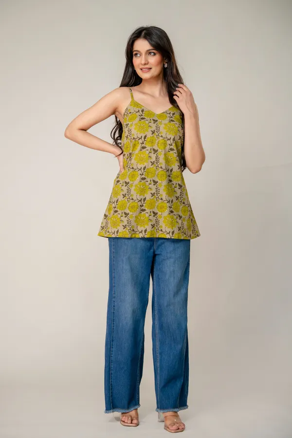 ANNA_MONNA_Floral_Printed_Cotton_Top