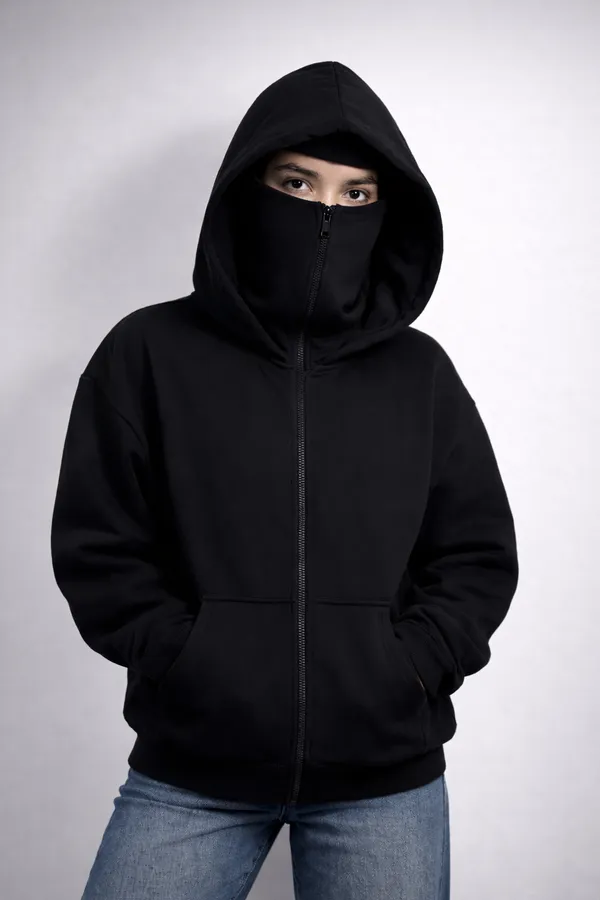 Black_Cotton_Balaclava_Ninja_Hoodie_For_Men_&_Women
