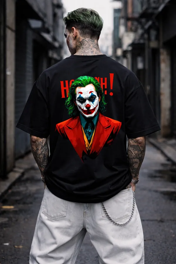 Joker_Laugh_Graphic_Oversized_T-Shirt_–_Streetwear_Back_Print_Black_Tee