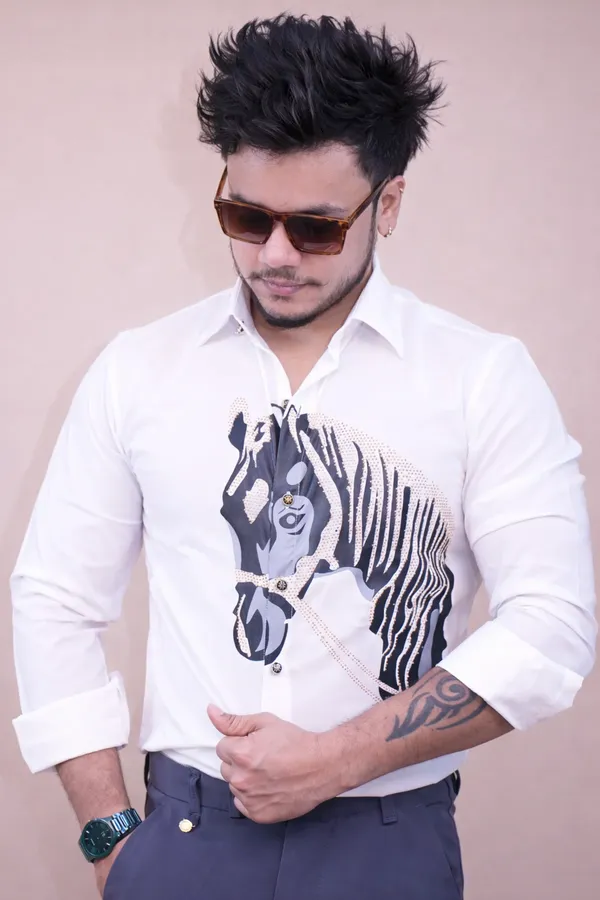 White_Horse_Printed_Party_Shirt_Grace_Meets_Power_For_Men