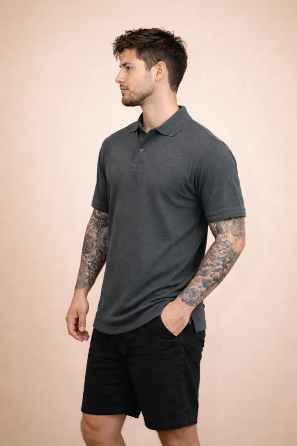 Men’s_Charcoal_Grey_Polo_T-Shirt_–_Modern_Street_&_Smart_Casual_Essential