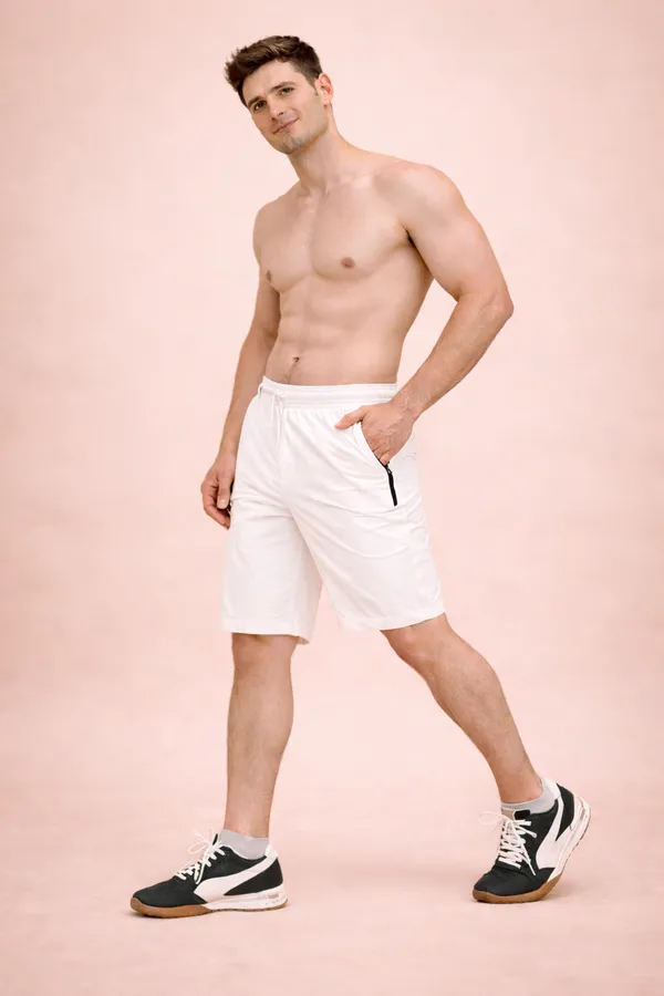 Men’s_Off_White_Performance_Shorts_–_Lightweight_Active_&_Casual_Wear