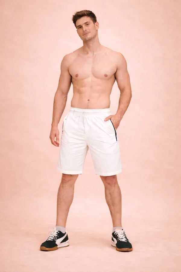 Men’s_Off_White_Performance_Shorts_–_Lightweight_Active_&_Casual_Wear