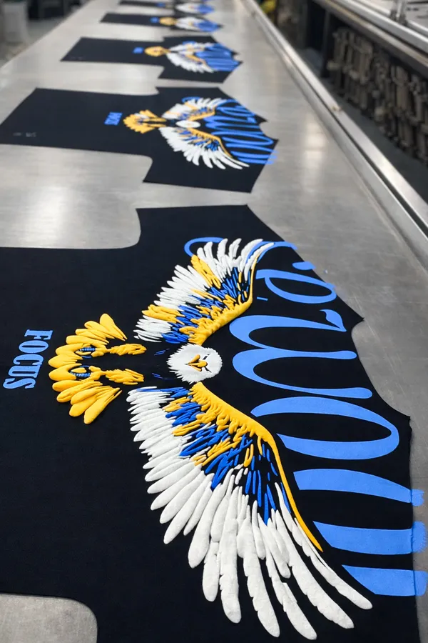 Focus_Eagle_Puff_Print_Oversized_T-Shirt_–_Black_(240_GSM_Cotton_Terry)