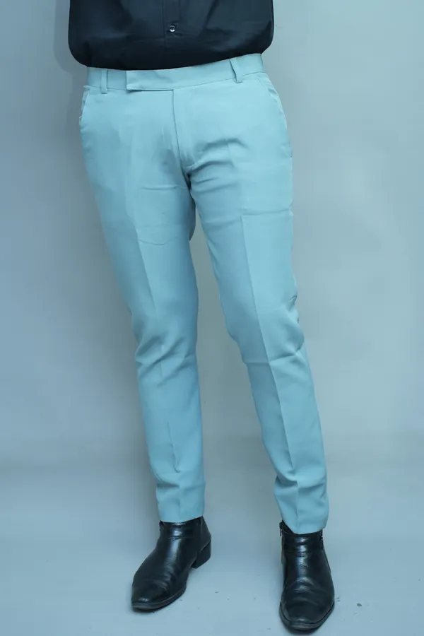Light_Green_Regular_Fit_Textured_Trouser_For_Men