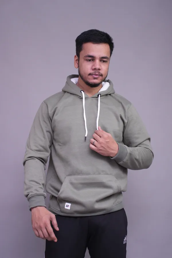 Asparagus_Green_Relaxed_Fit_Hoodie_For_Men