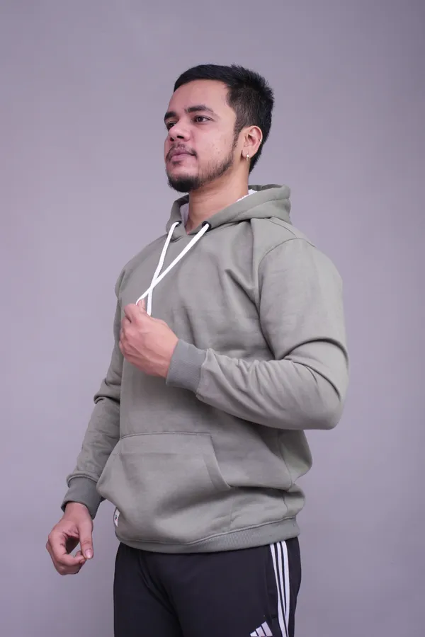 Asparagus_Green_Relaxed_Fit_Hoodie_For_Men