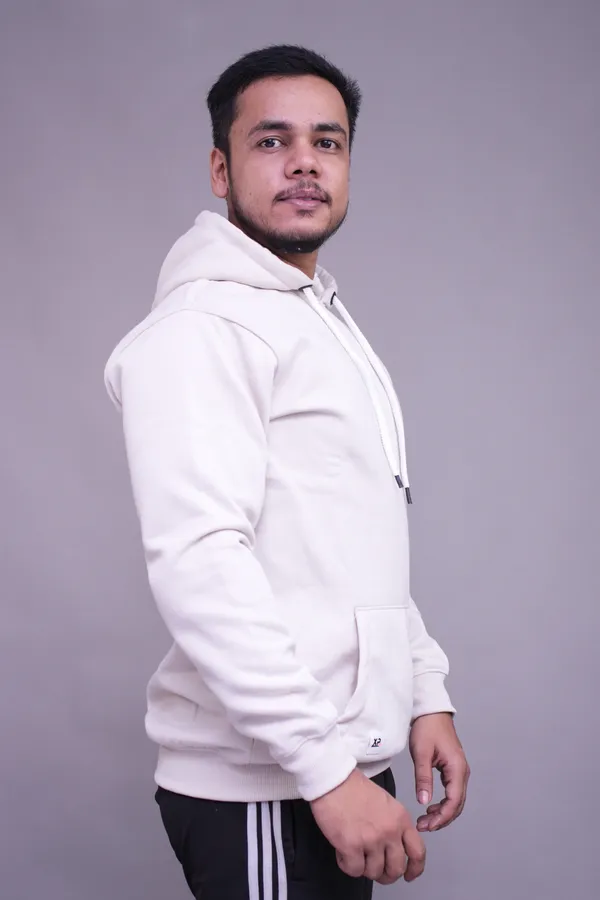 White_Relaxed_Fit_Hoodie_For_Men