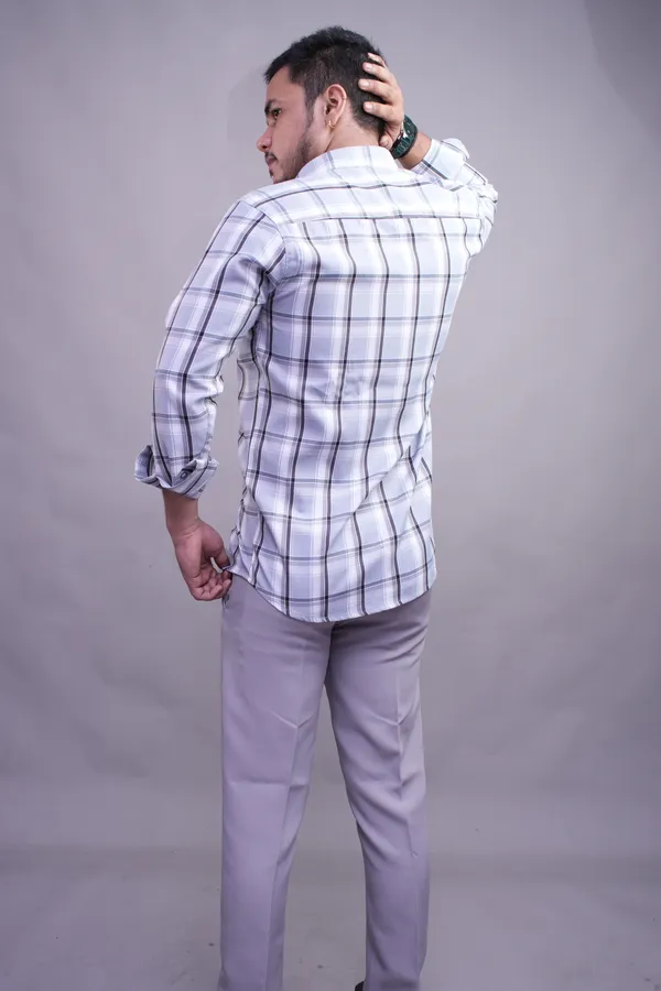 Sky_Checks_Slim_Fit_Shirt_For_Men