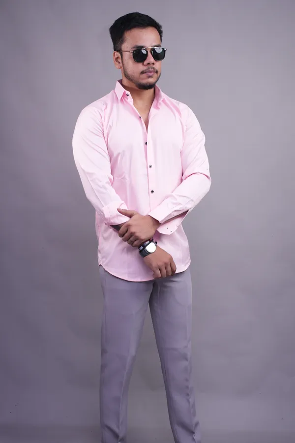Blush_Pink_Mandarique_Linen_Blend_Shirt_For_Men