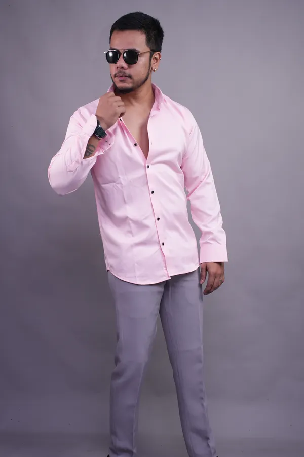 Blush_Pink_Mandarique_Linen_Blend_Shirt_For_Men