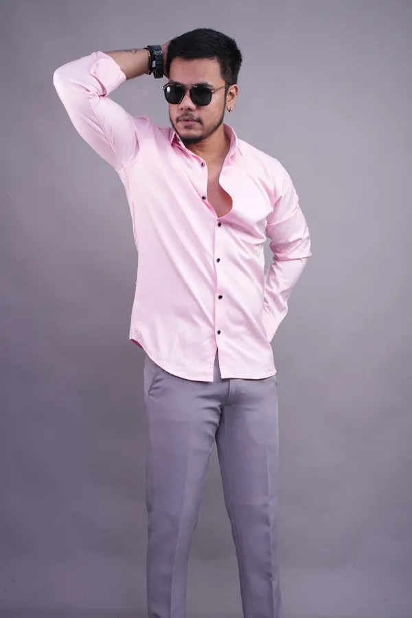 Blush_Pink_Mandarique_Linen_Blend_Shirt_For_Men
