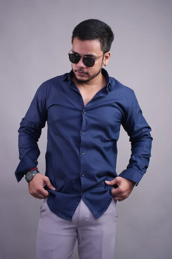 Navy_Blue_Classy_Striped_Shirt_For_Men