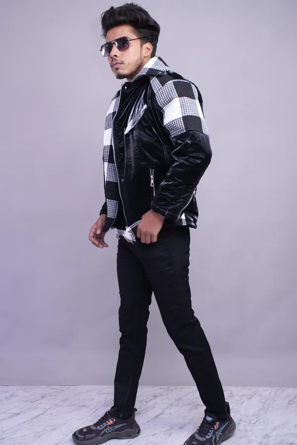 Black_Bold_Checkered_Black_Streetwear_Jacket_For_Men