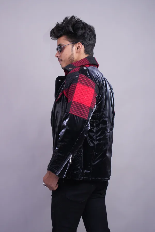 Black_And_Red_Checkered_Streetwear_Jacket_For_Men