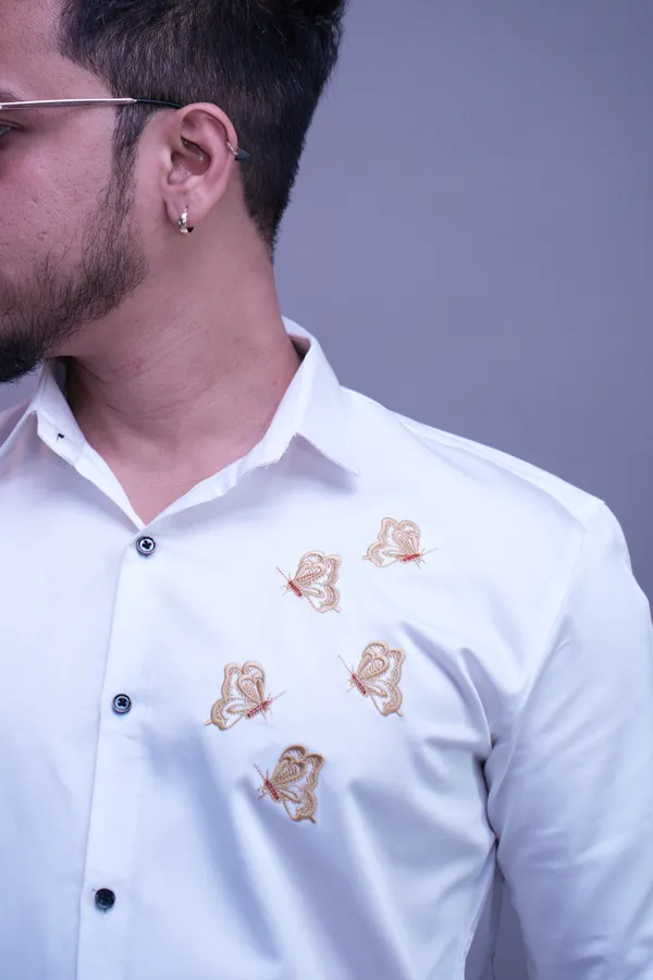 Arctic_White_Party_Wear_Butterfly_Shirt_For_Men