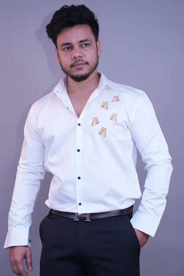 Arctic_White_Party_Wear_Butterfly_Shirt_For_Men