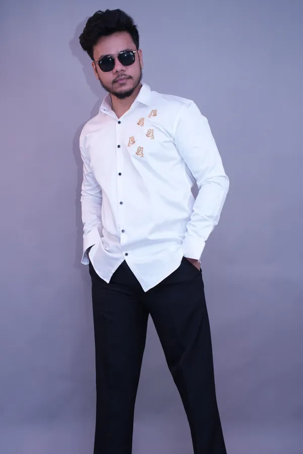 Arctic_White_Party_Wear_Butterfly_Shirt_For_Men