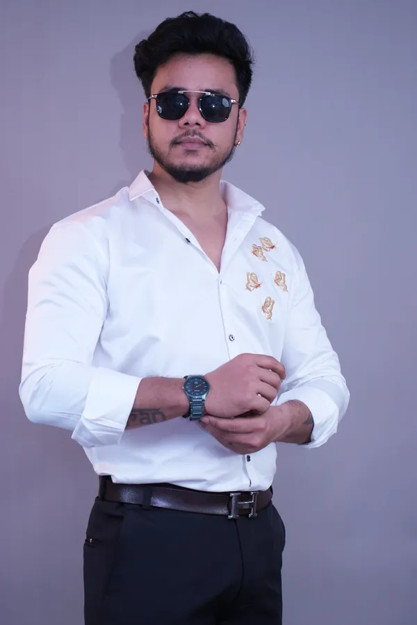 Arctic_White_Party_Wear_Butterfly_Shirt_For_Men
