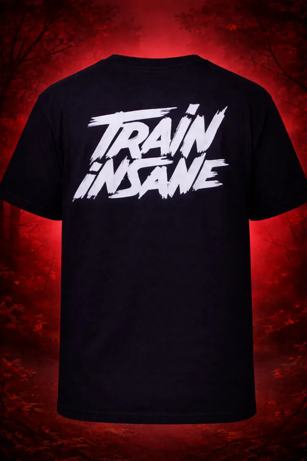 Train_Insane_Motivational_Gym_T-Shirt_–_Black