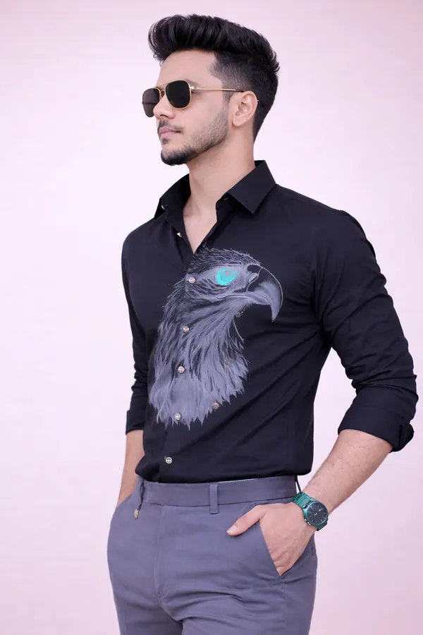 Black_Eagle_Stone_Printed_Party_Shirt_Bold_&_Stylish_Look_For_Men