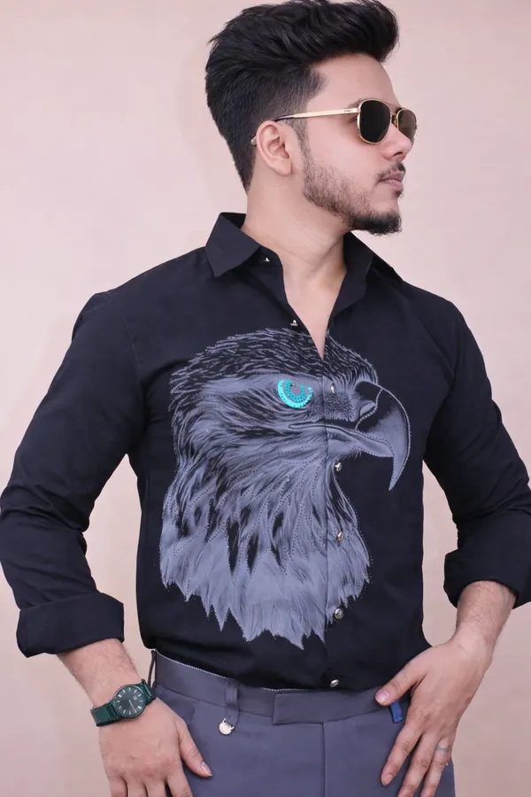 Black_Eagle_Stone_Printed_Party_Shirt_Bold_&_Stylish_Look_For_Men