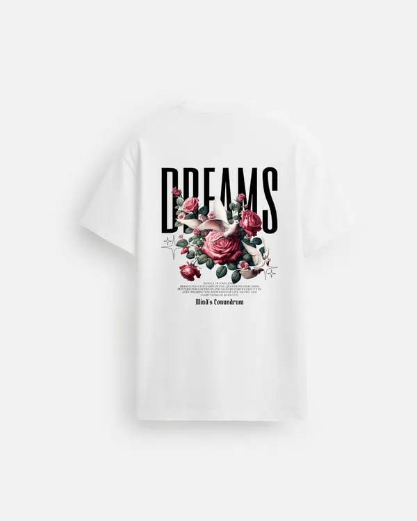 White_Premium_Graphic_Collection_Dreams_Edition_Unisex_Tee
